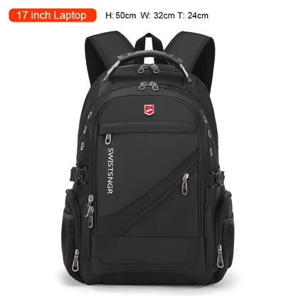 Water-Resistant 17–20-inch Laptop Travel Backpack