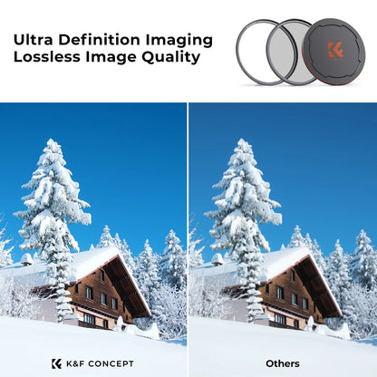 K&F Magnetic HD CPL Lens Filter with Lens Cap