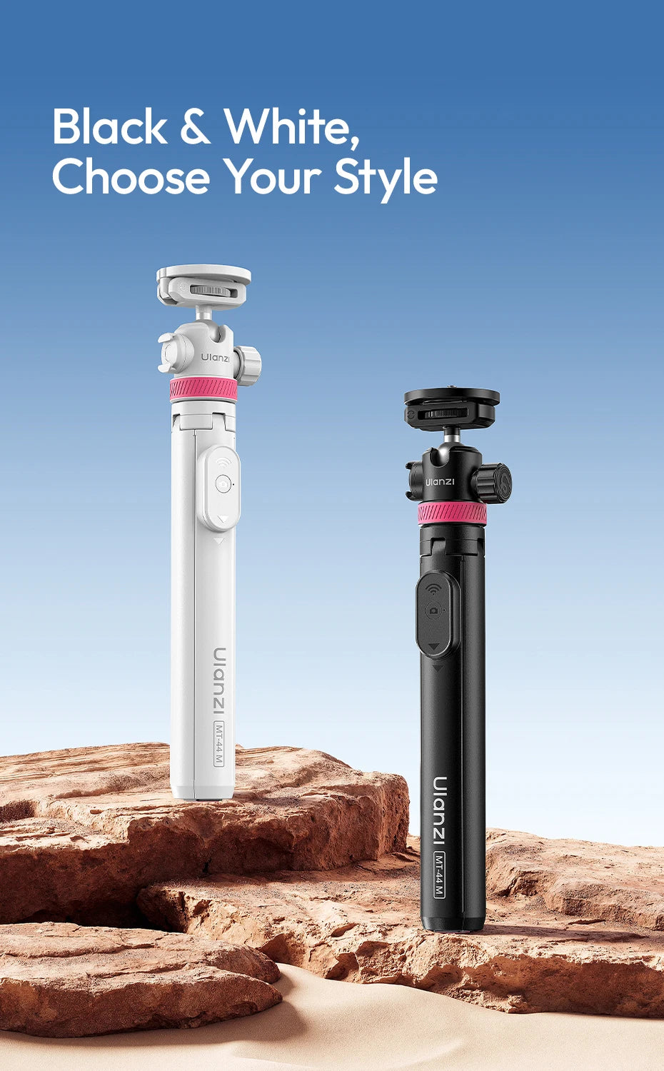 Ulanzi MT-44M Magnetic Selfie Stick & Tripod
