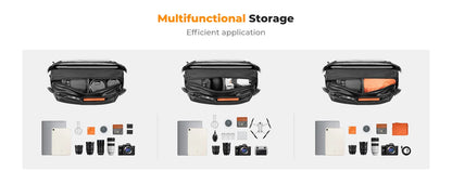 K&F Concept 10L/12L Camera Sling Bag for DSLR & Mirrorless Cameras