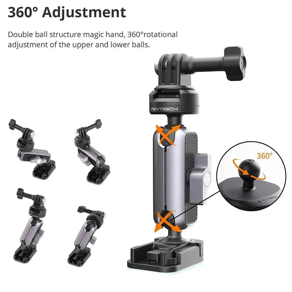 PGYTECH CapLock Action Camera Helmet Mount
