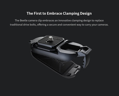 PGYTECH Beetle Camera Clip with Quick Release Plate