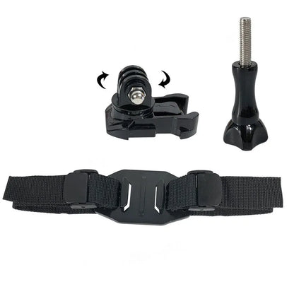 Vented Helmet Strap Mount for GoPro, DJI Osmo Action and Insta360