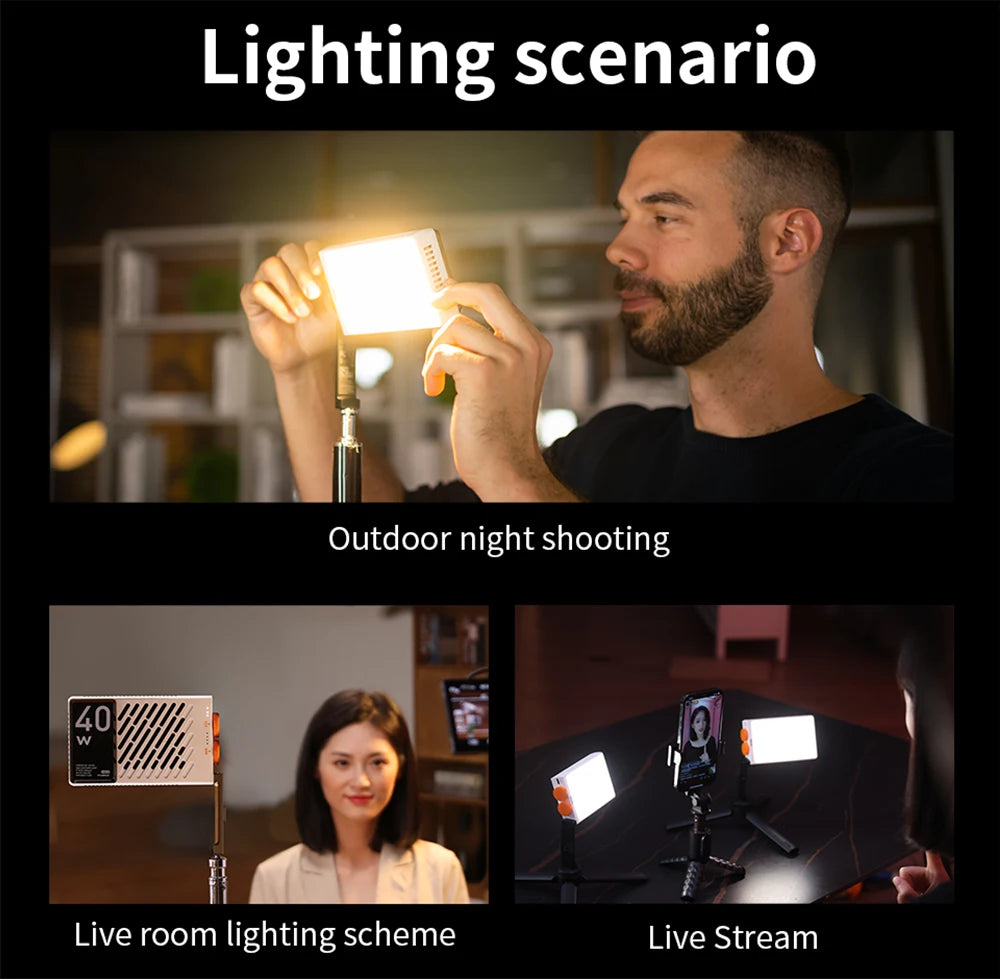 Zhiyun FIVERAY M40 40W Pocket LED Video Light