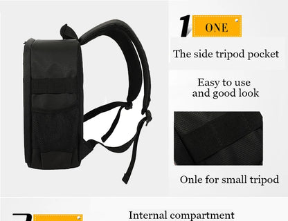 JINNUOLANG 8018 Camera & Laptop Backpack