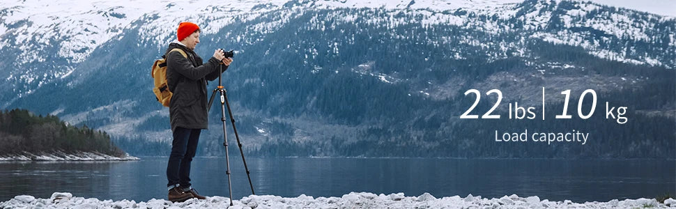 K&F Concept D254C1 63-Inch Carbon Fibre Monopod Tripod