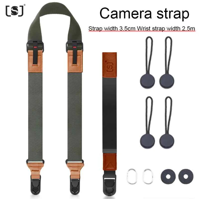 Adjustable Nylon Camera Neck and Shoulder Strap