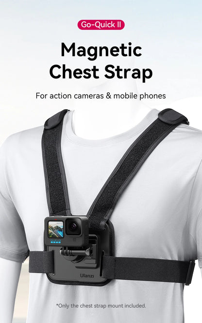 Ulanzi Go-Quick II Magnetic Chest Mount