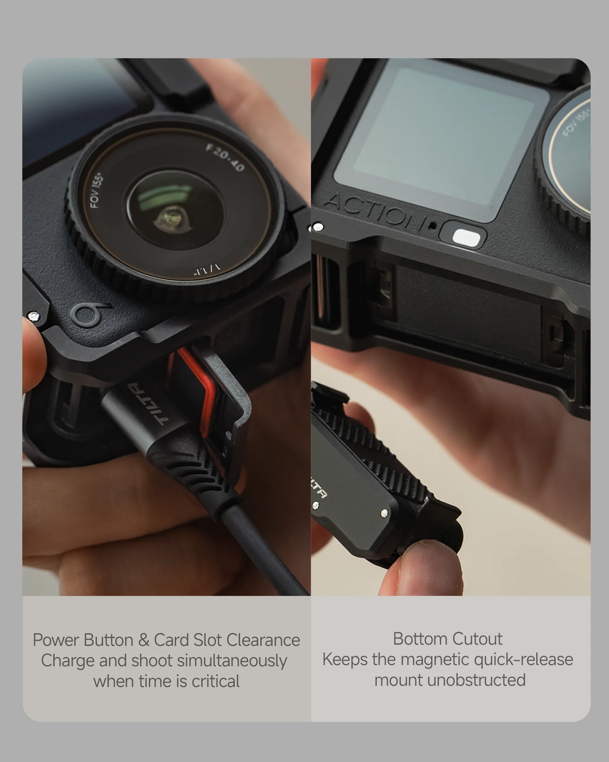 Tilta TA-T95 Cage System for DJI Osmo Action 6
