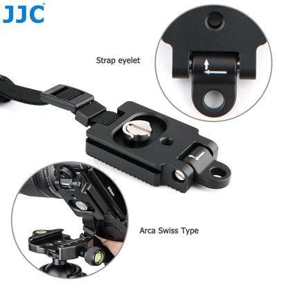 JJC DSLR Camera Hand Grip Strap with Arca-Swiss Plate