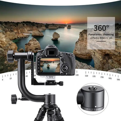 K&F 360 Degree Panoramic Gimbal Tripod Head
