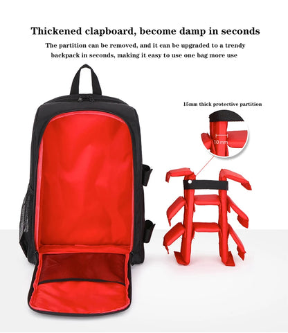 JINNUOLANG 8018 Camera & Laptop Backpack