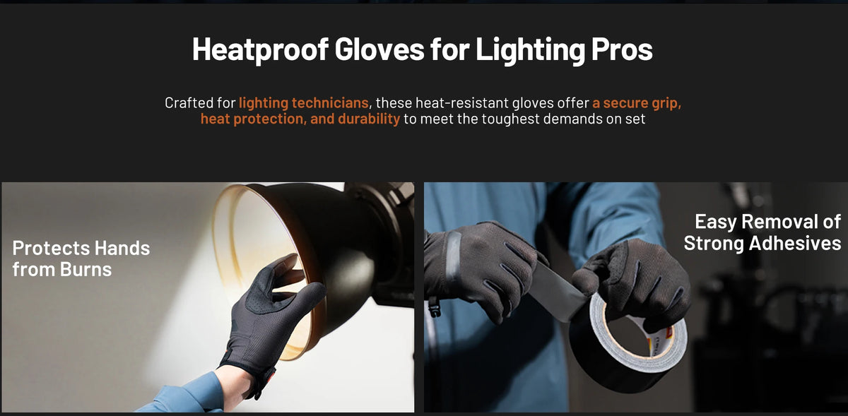 PGYTECH Insulated Photography & Lighting Gloves