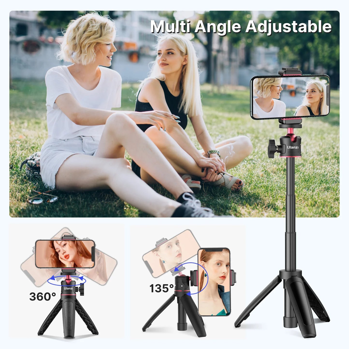 Ulanzi MT-08 Foldable Mini Tripod and Hand Grip
