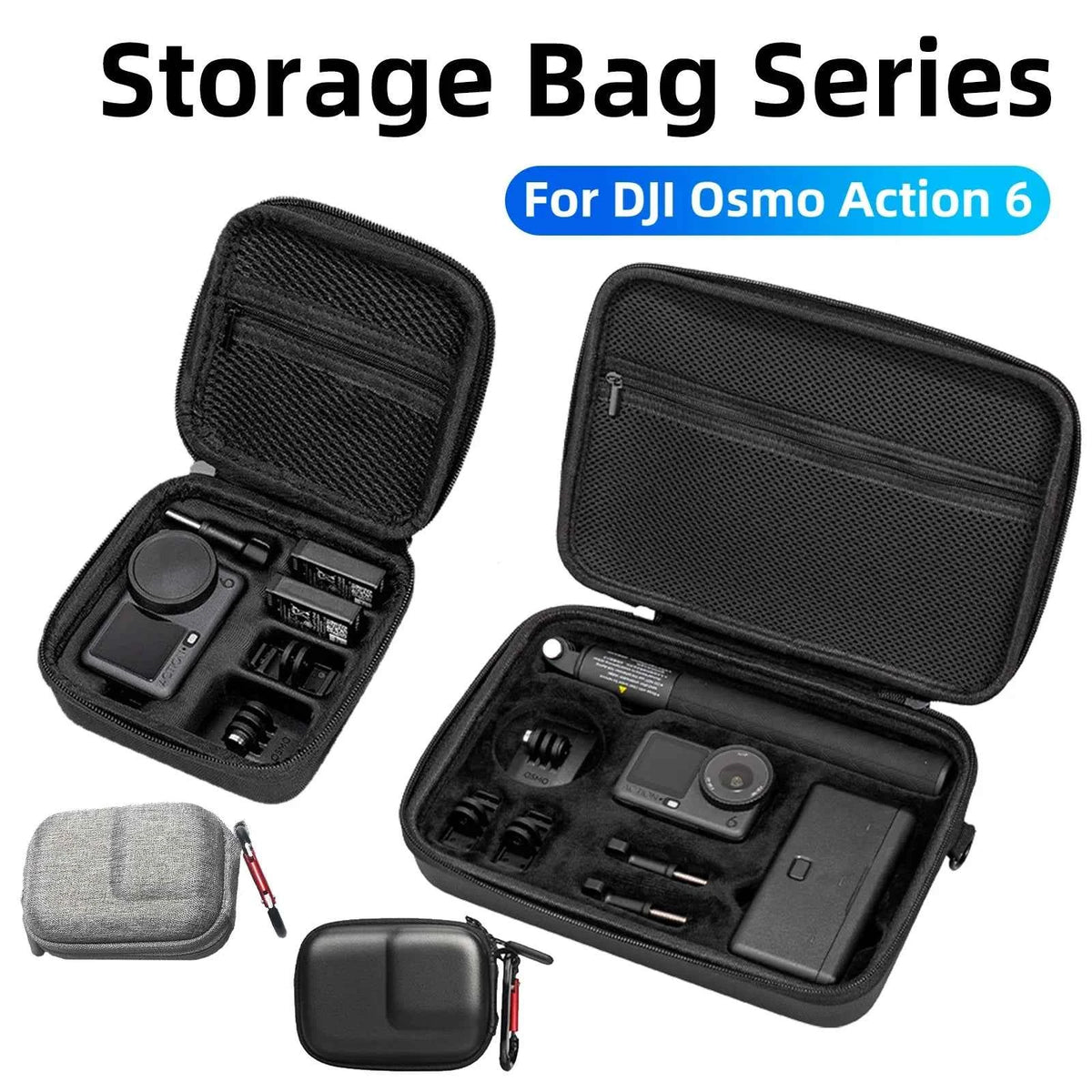 Hard Carrying Case for DJI Osmo Action Cameras