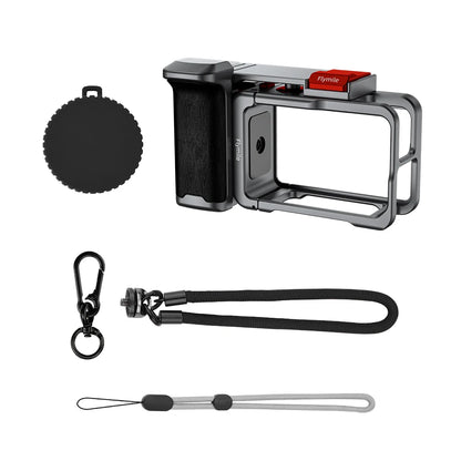 Flymile Camera Cage & Grip for DJI Osmo Action 4 / 5 Pro