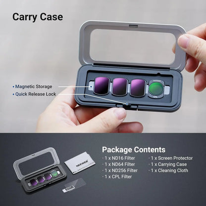 NEEWER ND and CPL Filter Set for DJI Osmo Pocket 3