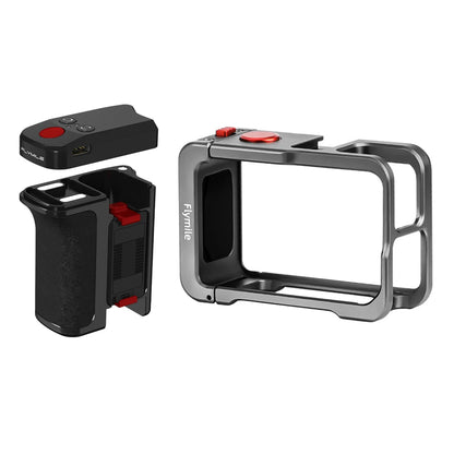Flymile Camera Cage & Grip for DJI Osmo Action 4 / 5 Pro