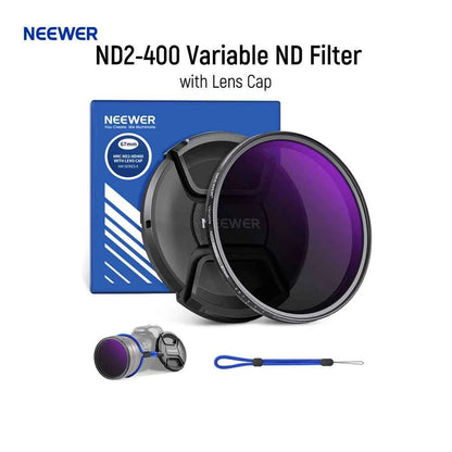 NEEWER ND2-ND400 Variable Neutral Density Lens Filter