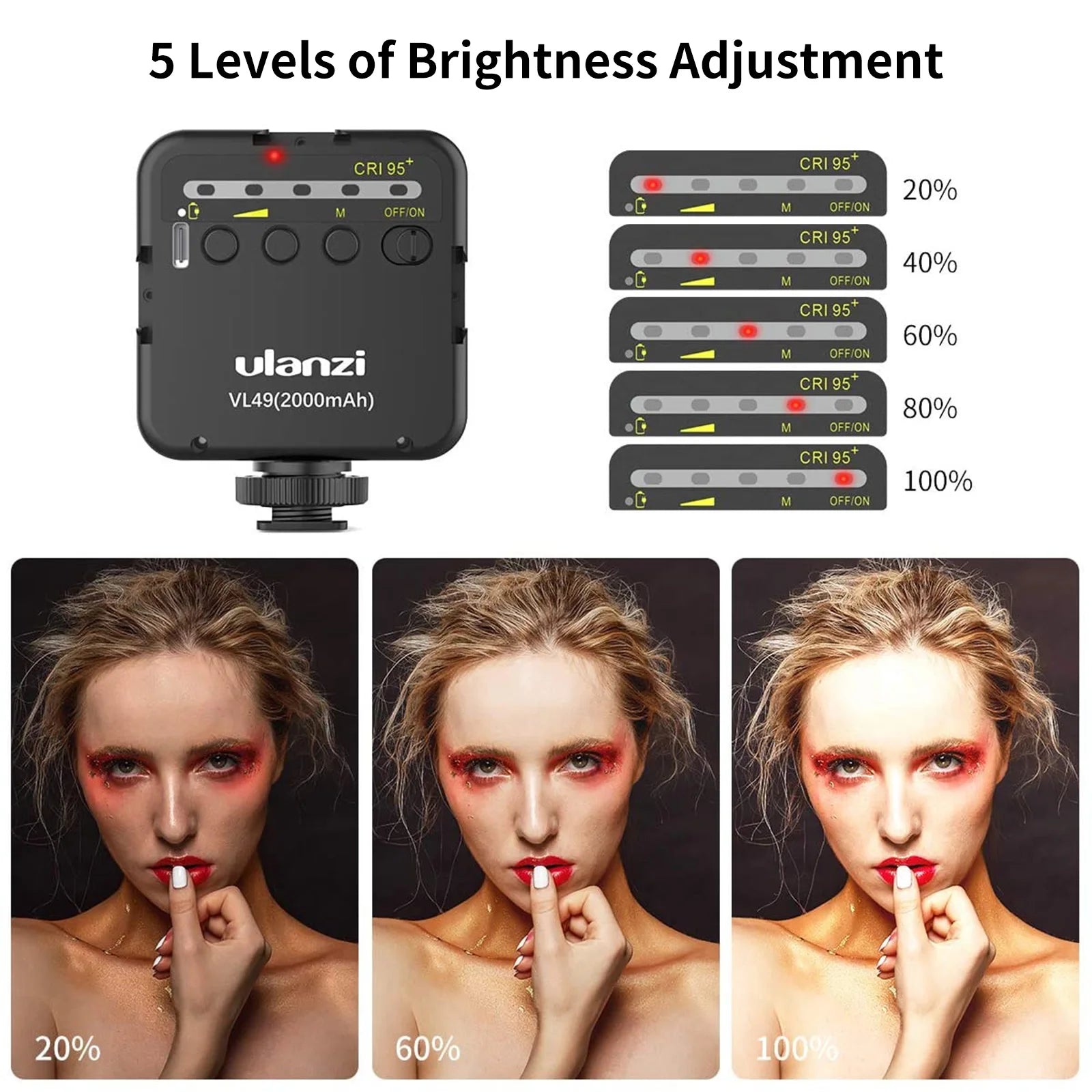 Ulanzi VL49 Mini LED Video Light