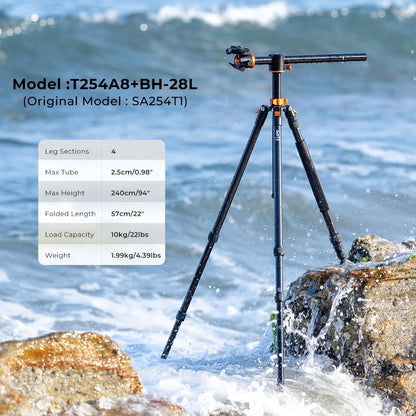 K&F Concept SA254T1 93-Inch Aluminium Monopod Tripod
