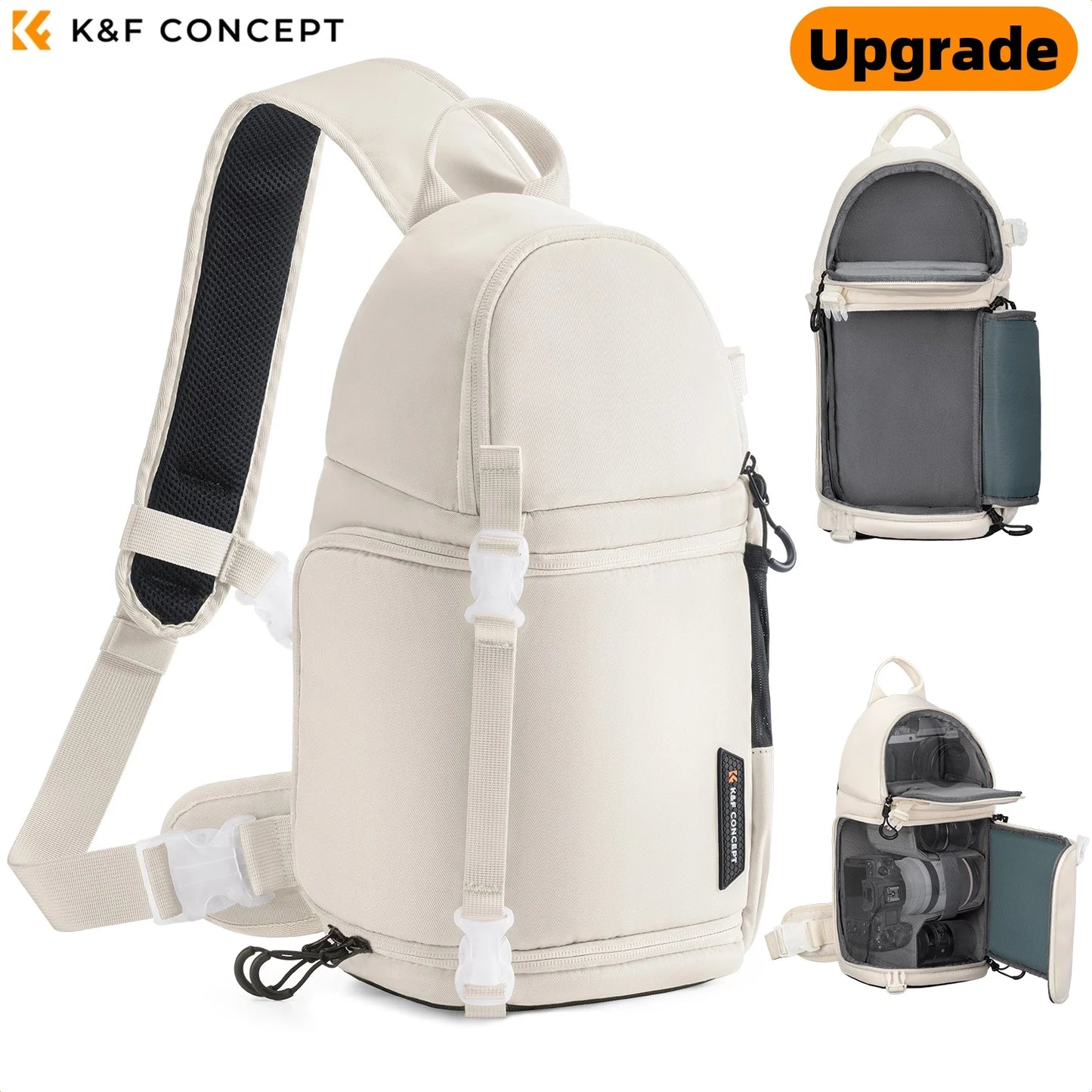 K&F Concept 10L Camera Sling Bag for DSLR & Mirrorless Cameras