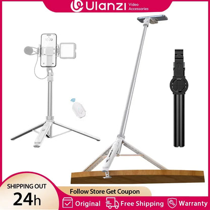 Ulanzi TT88 1.44m Overhead Phone Tripod with Magnetic Clamp - TT88 B VL49 RGB Kit