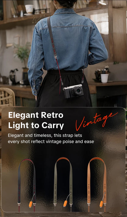 PGYTECH Camera Strap Slim Vintage