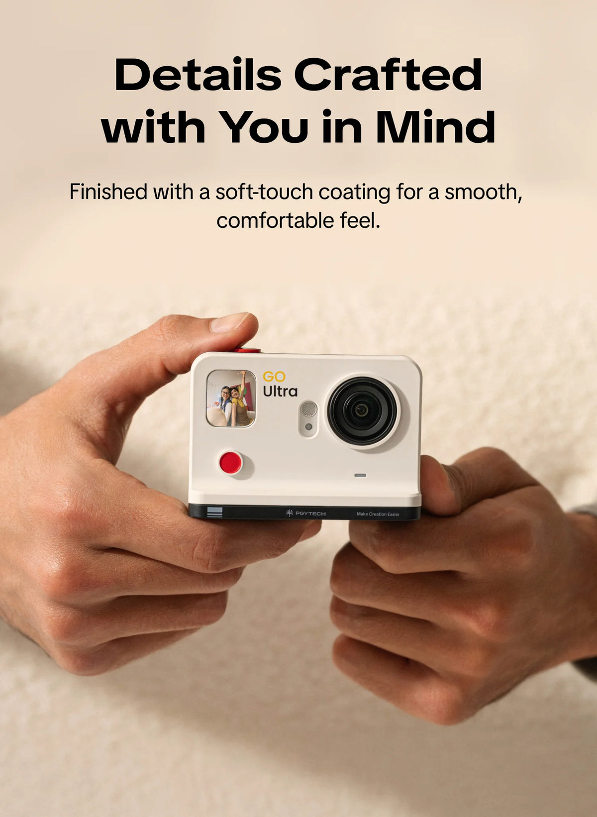 PGYTECH GO Ultra FunCam Case for Insta360 GO Ultra