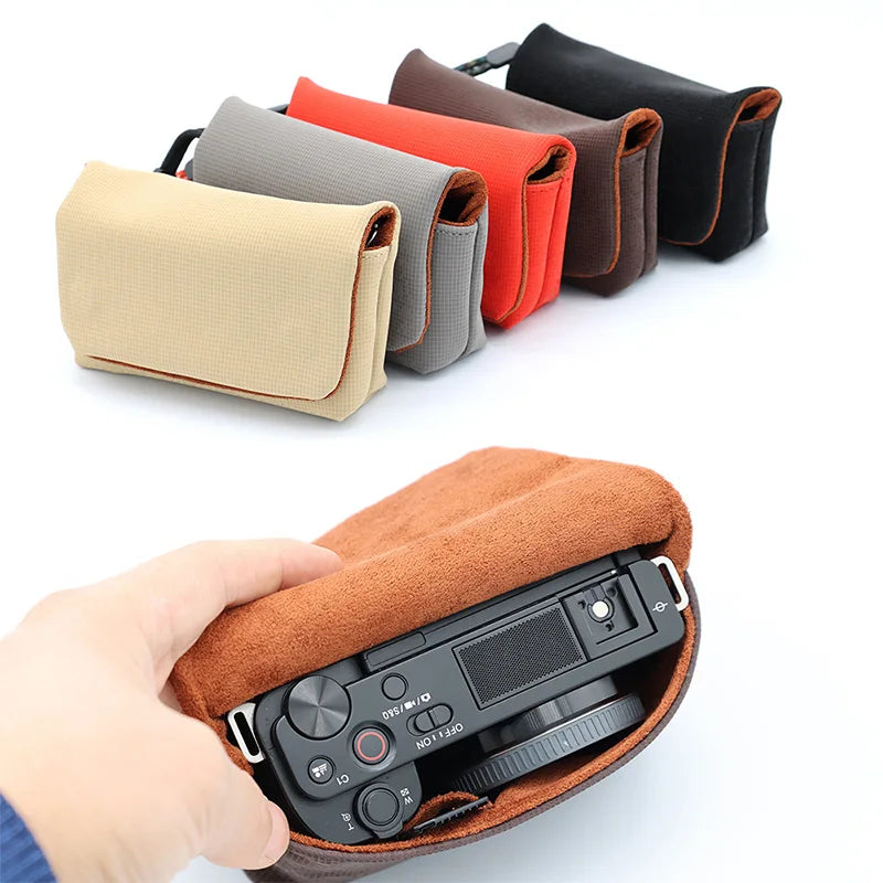 Compact Camera Storage Pouch for Sony, Canon & Olympus