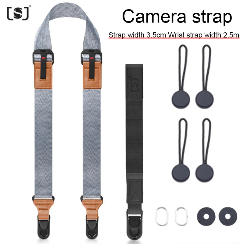Adjustable Nylon Camera Neck and Shoulder Strap