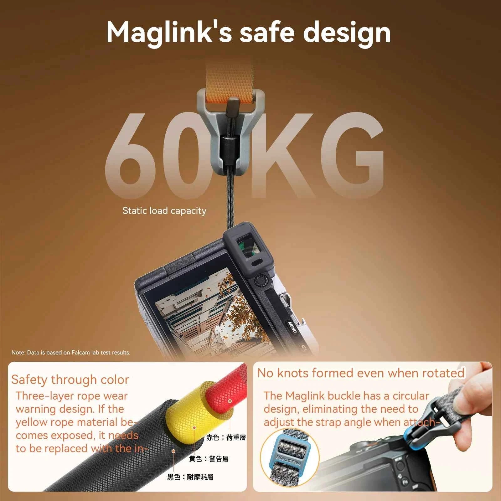 Ulanzi Falcam Maglink Lite V2 Quick Release Camera Strap