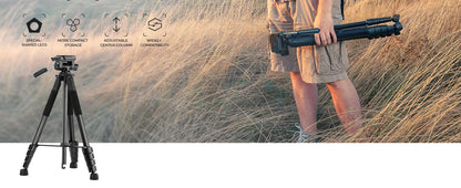 K&F S255A3 190cm Lightweight Camera Tripod