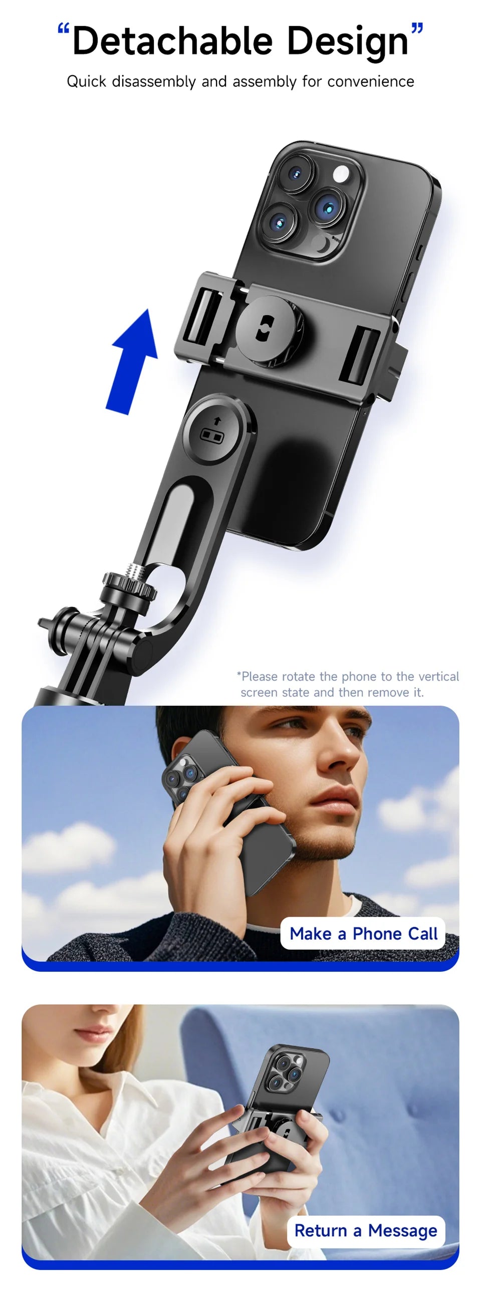 MEUYAG F16 170cm Selfie Stick Tripod with Fill Light