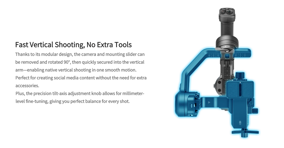 FeiyuTech SCORP-C 2 3-Axis Camera Gimbal
