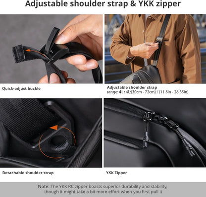PGYTECH OneGo Solo V2 Crossbody Camera Sling Bag