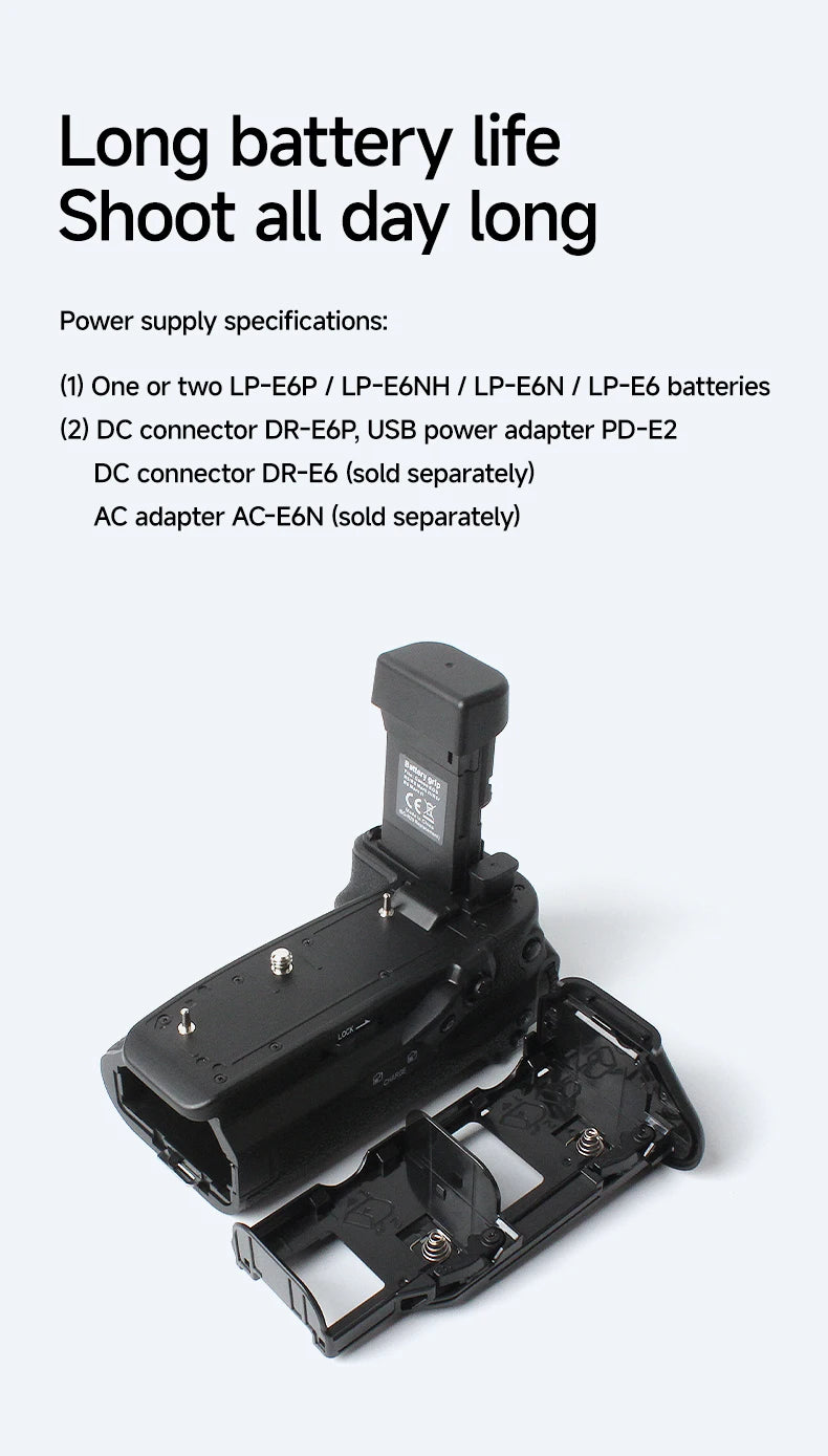 BG-R20 Battery Grip for Canon EOS R5 / R6 Series