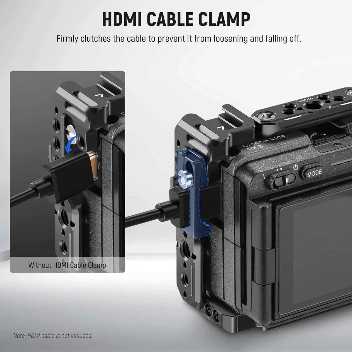 NEEWER Camera Cage for Sony FX3 and FX30