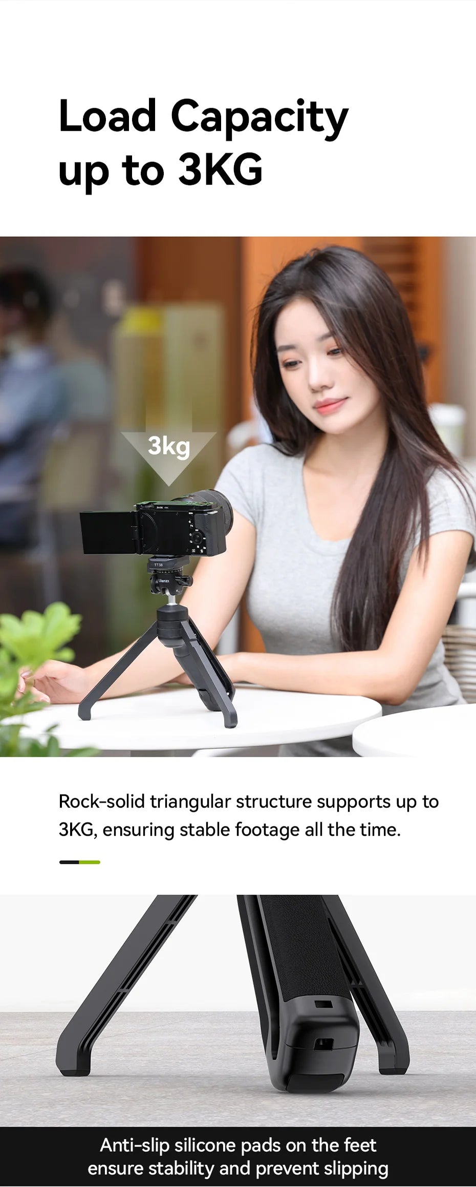 Ulanzi TT38 UKA Quick Release Tripod & Top Handle