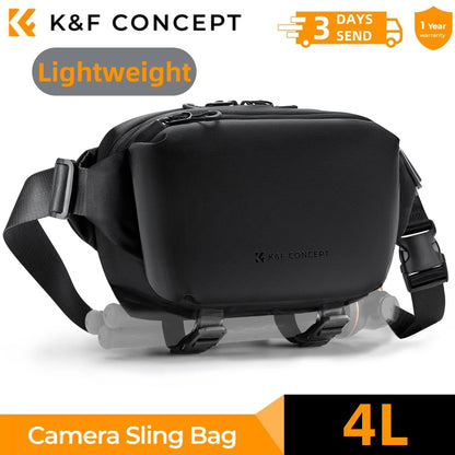 K&F Concept 4L Camera Sling Bag for DSLR & Mirrorless Cameras