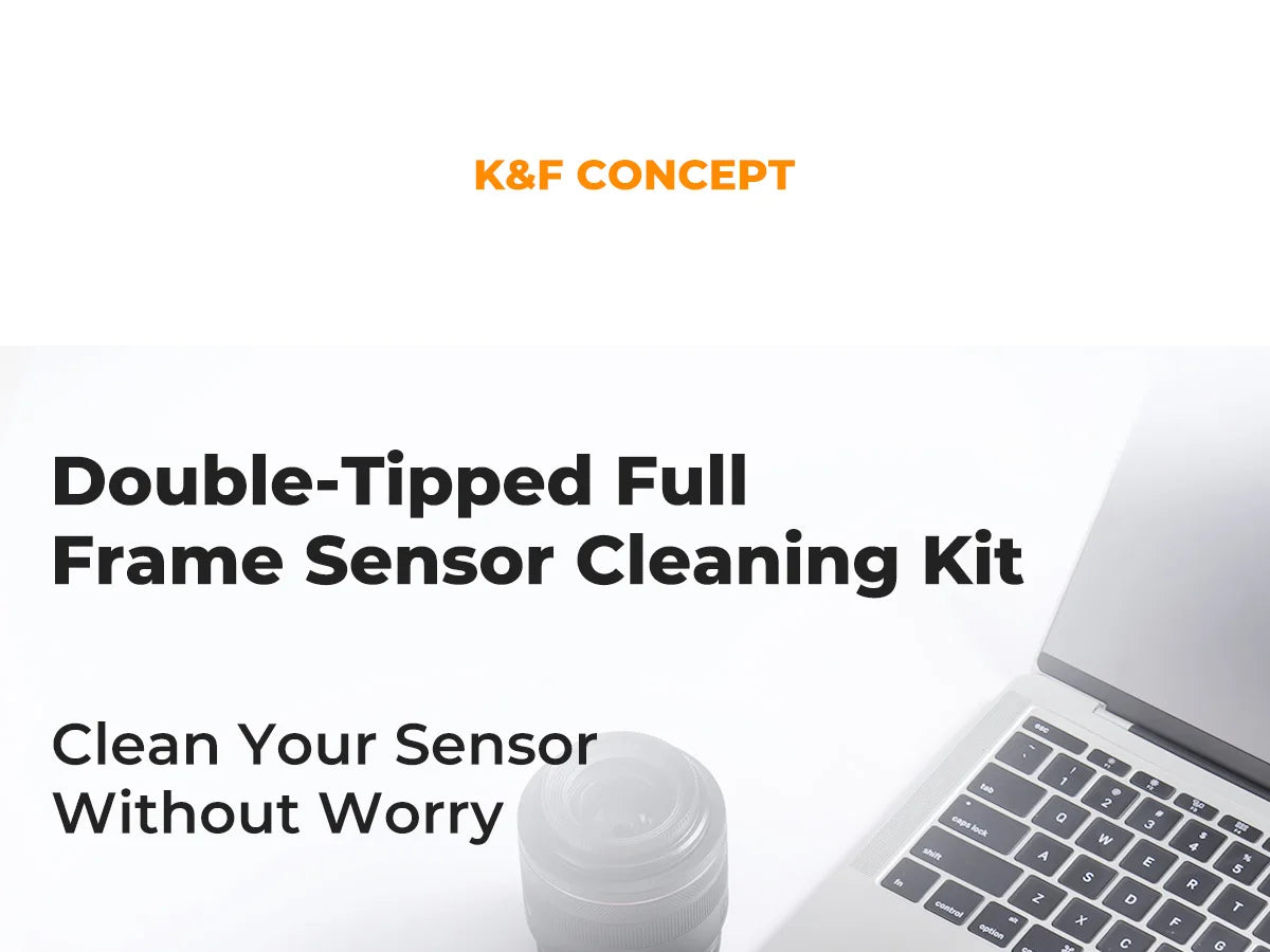 K&F Concept 10-Pack Camera Sensor Cleaning Swab Kit