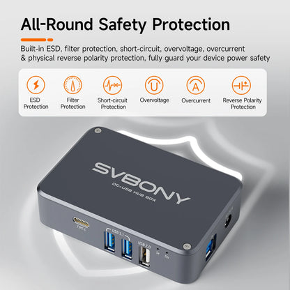 SVBONY SV241 Astronomy DC and USB Hub Box