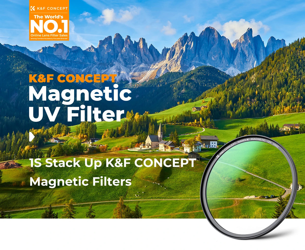 K&F Concept Camera Cleaning Accessory - Magnetic CPL / 52mm