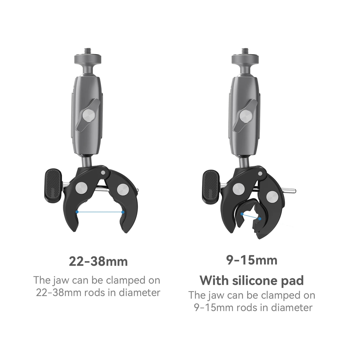 TELESIN 360° Super Clamp & Magic Arm Camera Mount
