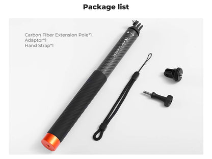 K&F MS22 127cm Invisible Selfie Stick for Action Cameras