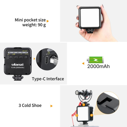 Ulanzi VL49 Mini LED Video Light