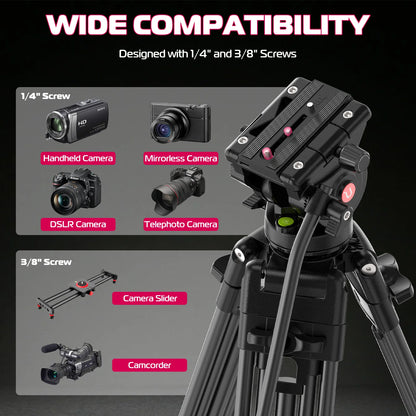 Ulanzi MT-81 Heavy Duty Aluminium Camera Tripod