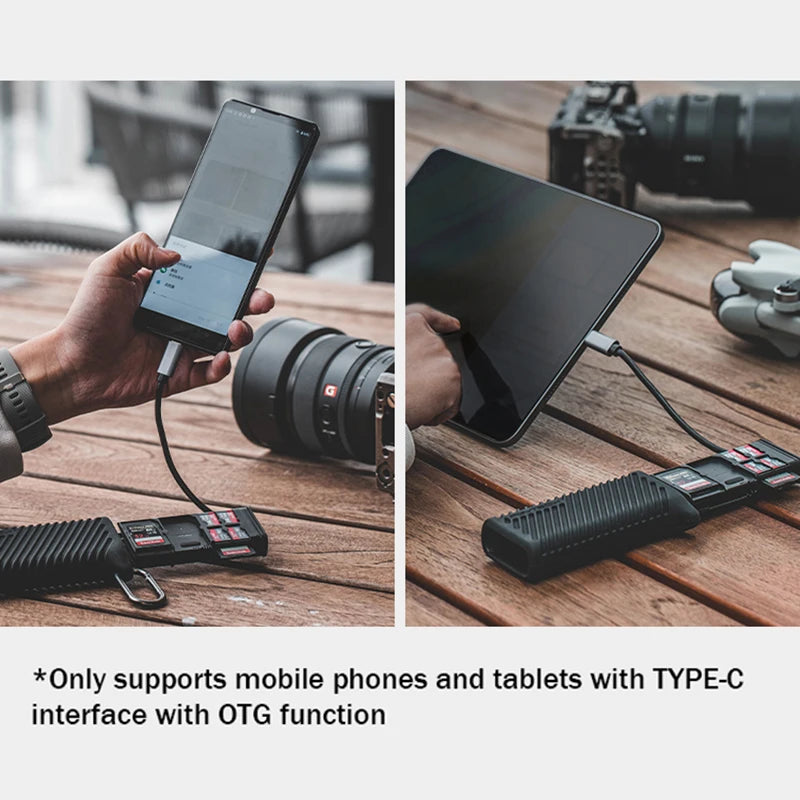PGYTECH CreateMate High-Speed Card Reader & Storage Case