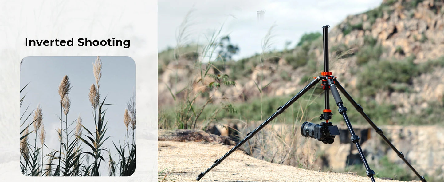 K&F Concept T255A3 72-Inch Aluminium Monopod Tripod