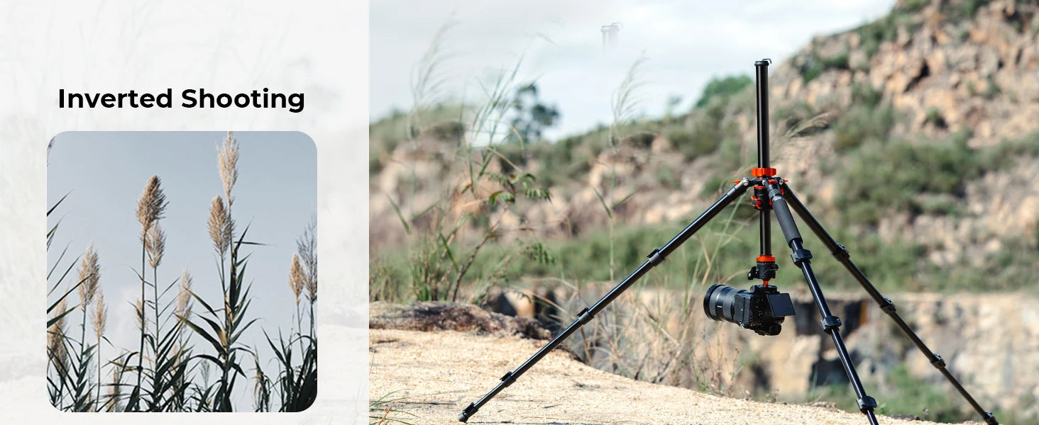 K&F Concept T255A3 72-Inch Aluminium Monopod Tripod